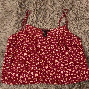 Floral Forever 21 tank